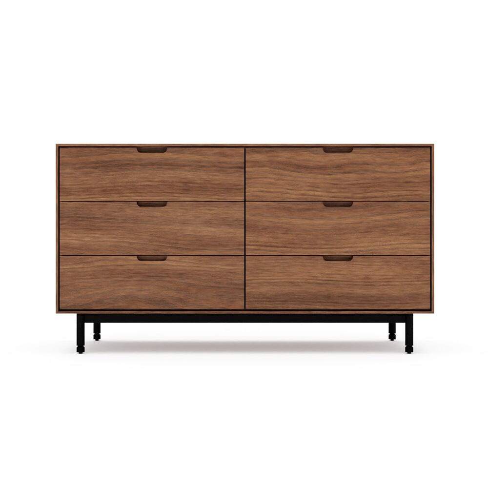 Munro 6 Drawer Dresser storage Gus Modern Walnut 