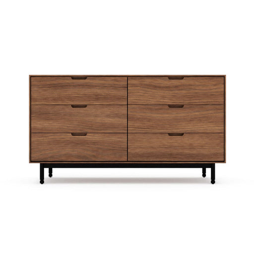 Munro 6 Drawer Dresser storage Gus Modern Walnut 