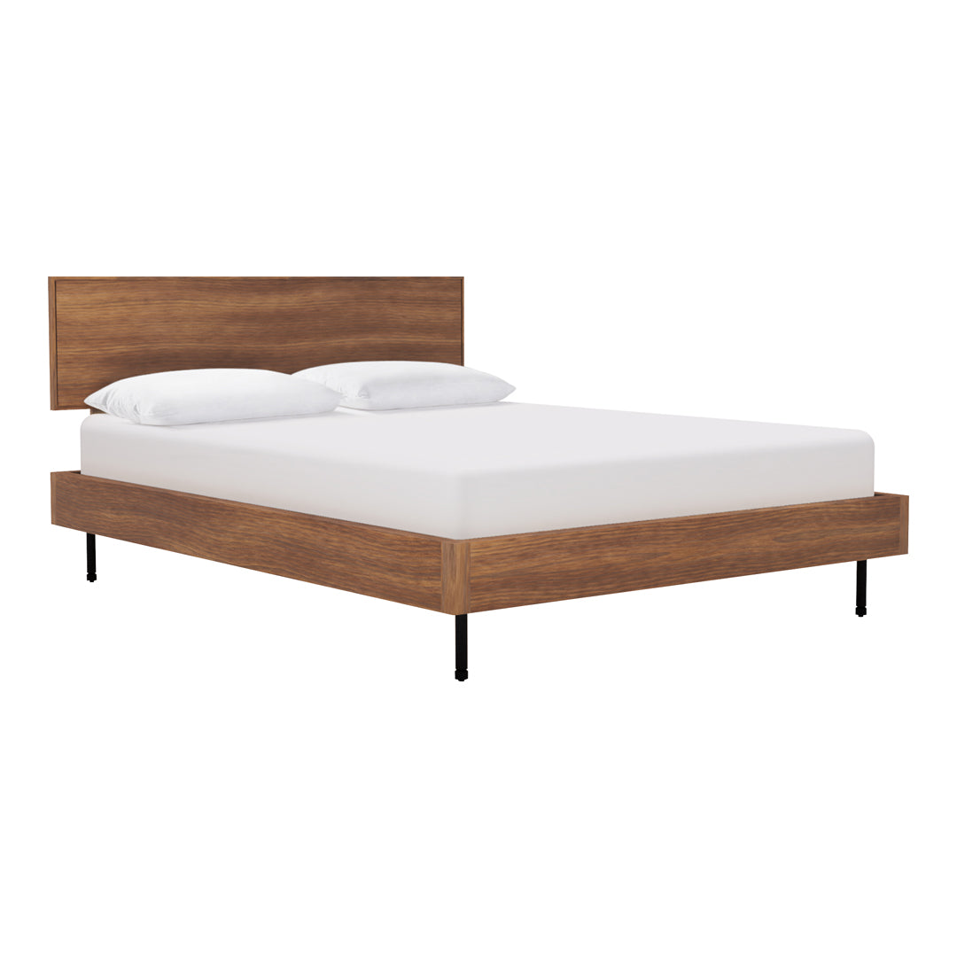 Munro Bed Beds Gus Modern Queen Walnut 