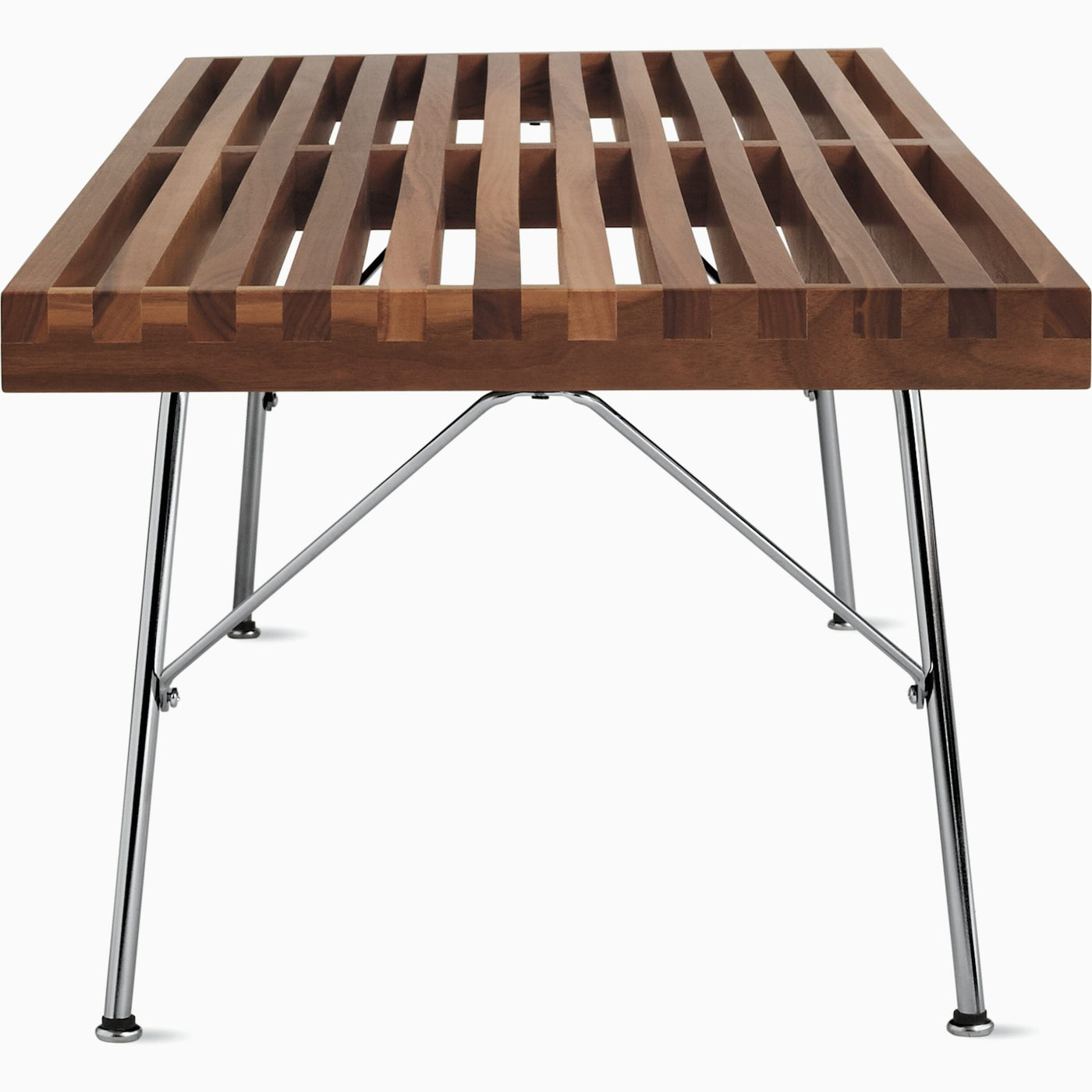 Nelson Platform Bench - Metal Legs - CA Modern Home