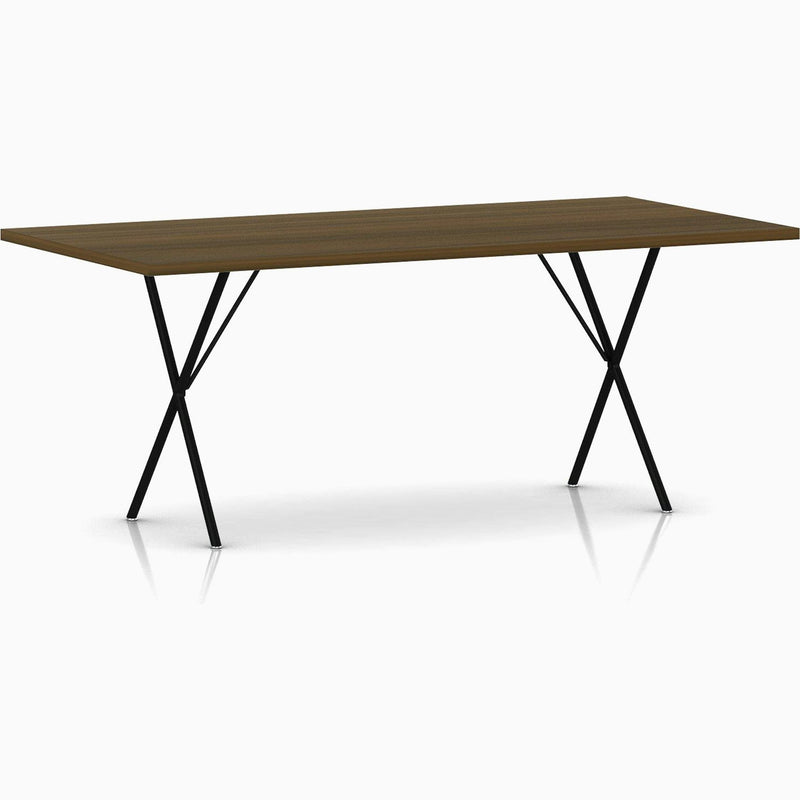 Nelson X-Leg Table with Laminate Top Dining Tables herman miller 