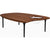 Cyclade Table Coffee Tables herman miller Low With Bowl Walnut