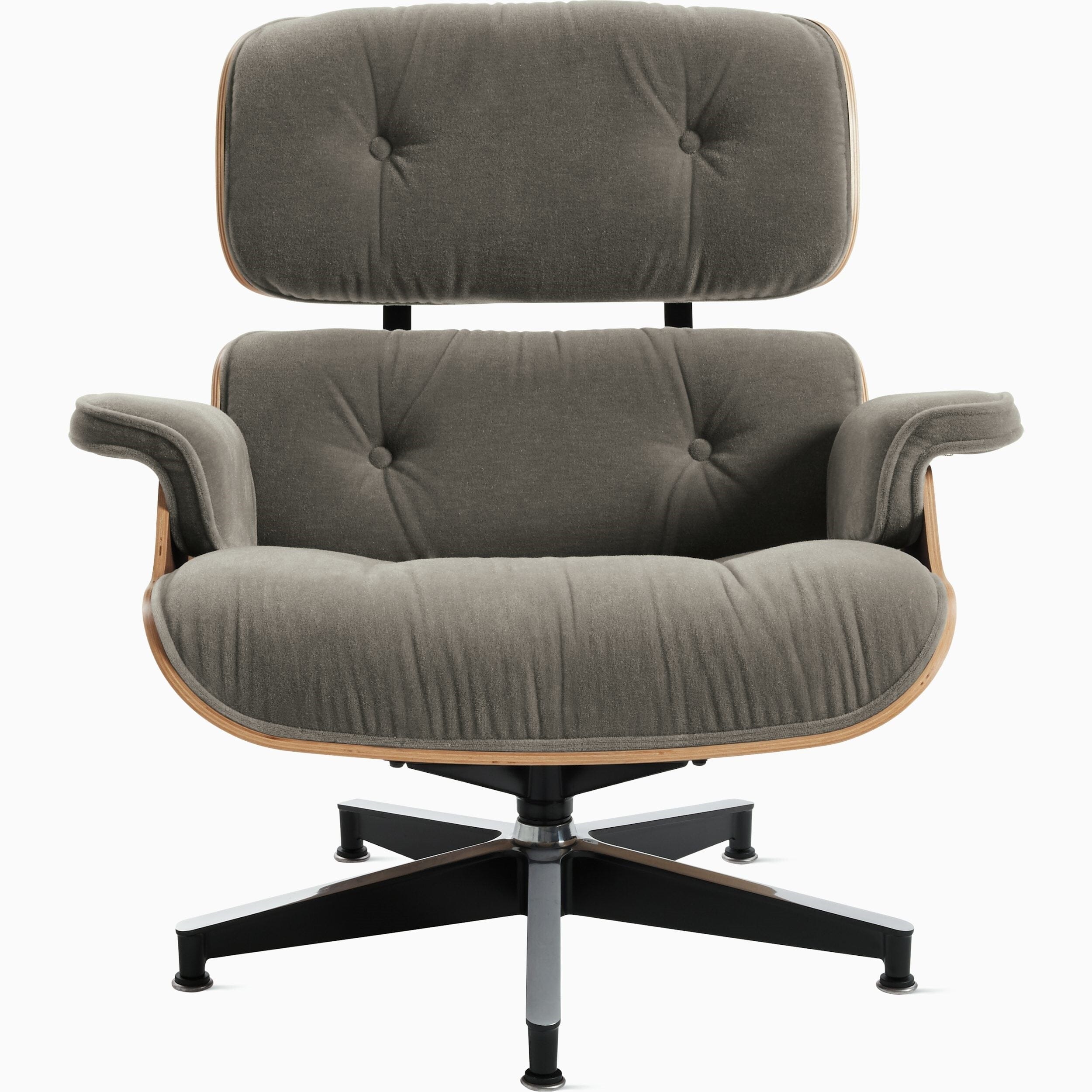 Eames Lounge Chair in Mohair Supreme — CA Modern Home