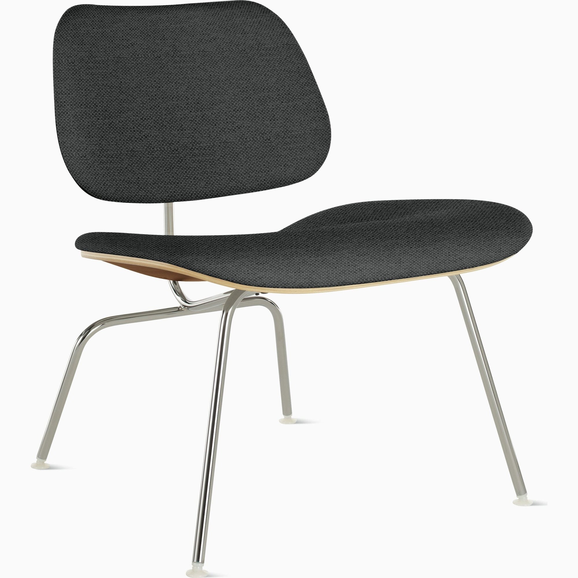 Eames Molded Plywood Lounge Chair with Metal Base lounge chair herman miller 