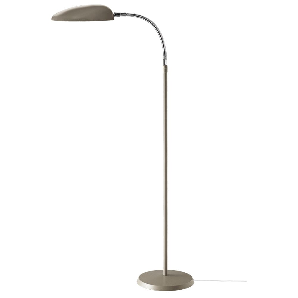 Cobra Floor Lamp Floor Lamps Gubi Warm Gray 