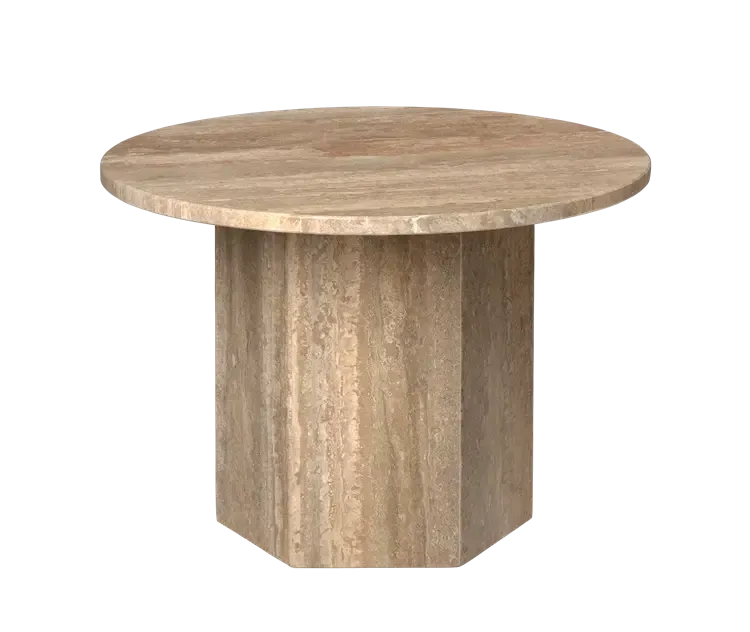 Epic Coffee Table Coffee table Gubi Warm Taupe Small-23.6" 