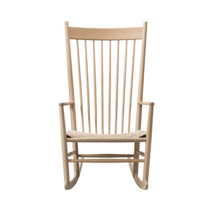Wegner J16 Rocking Chair rocking chairs Fredericia Soap Treated Oak + $260.00 Natural Paper Yarn 