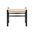 Wegner J16 Stool Fredericia Black Lacquered Oak 