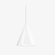 Keglen LED Pendant Pendant Lights Louis Poulsen White 10 in LED 2700K