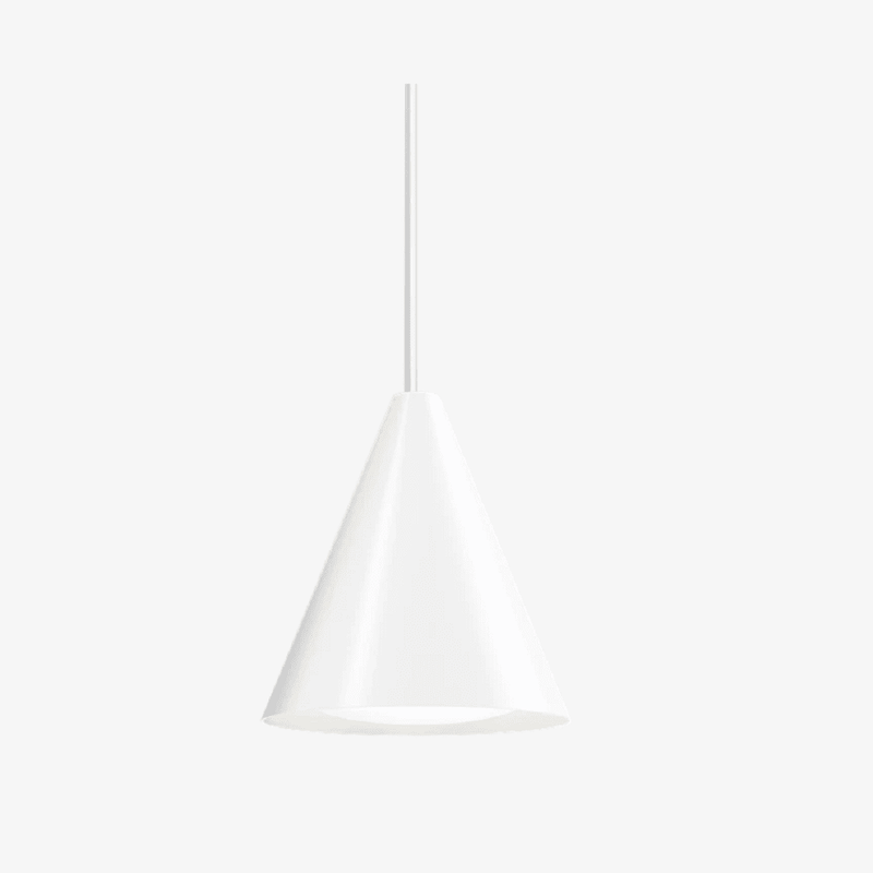 Keglen LED Pendant Pendant Lights Louis Poulsen White 10 in LED 2700K