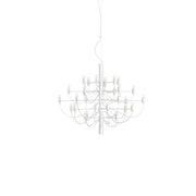 2097 Chandelier Suspension Lamp Pendant Lights Flos White LED 30 Bulb Pendant