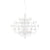 2097 Chandelier Suspension Lamp Pendant Lights Flos White LED 50 Bulb Pendant