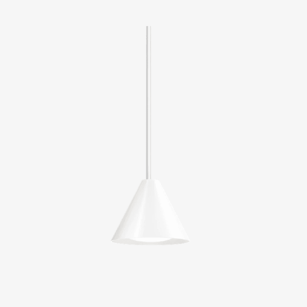 Keglen LED Pendant Pendant Lights Louis Poulsen White 7 in LED 2700K