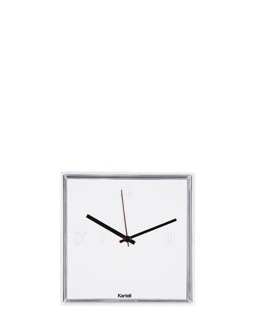 Tic and Tac Wall Clock Clocks Kartell White 