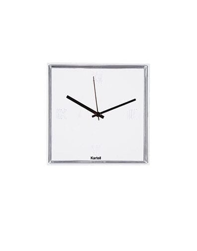 Tic and Tac Wall Clock Clocks Kartell White 
