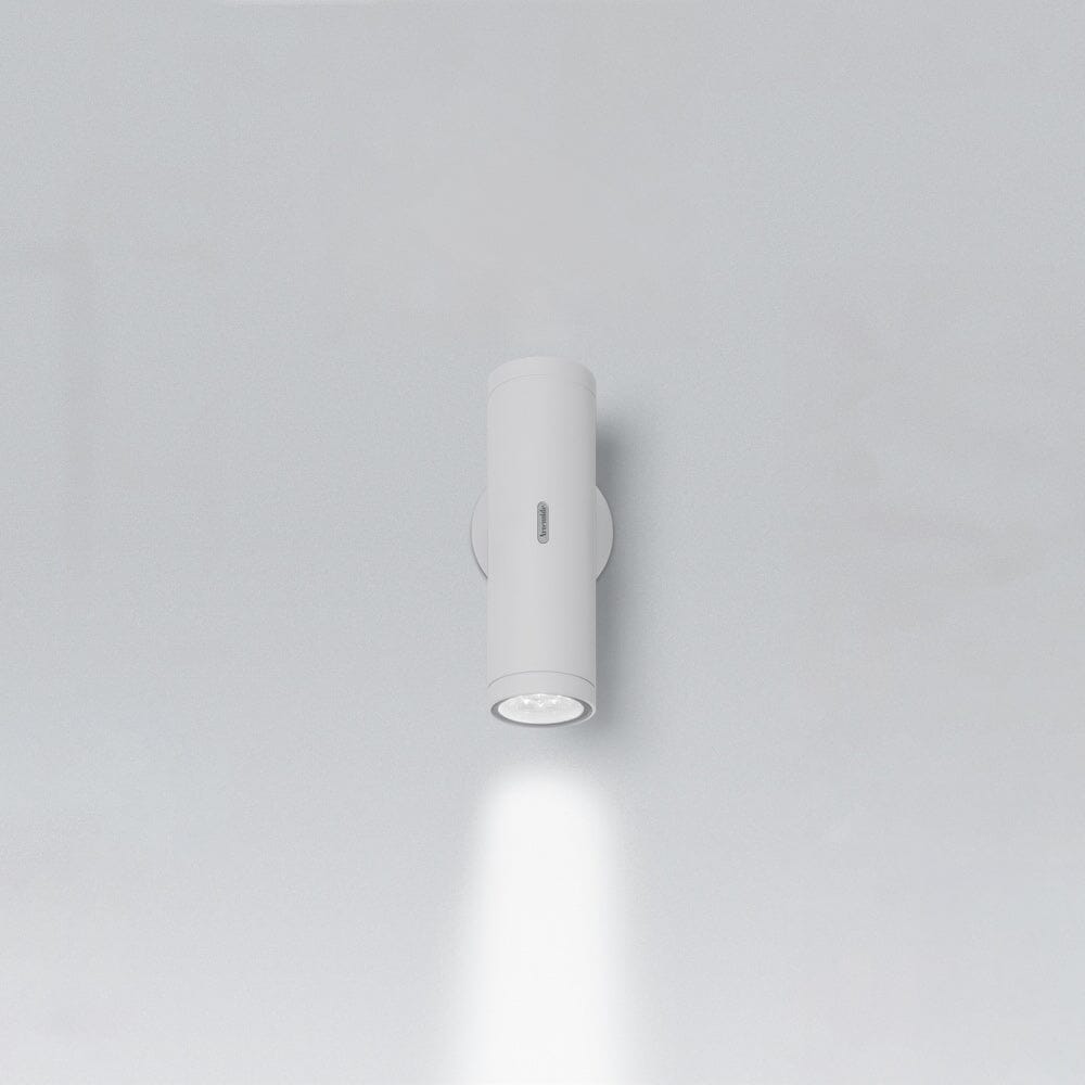 Calumet Outdoor Wall Light Outdoor Lighting Artemide 8 Single Wall 8.5° White 16W 4000K &gt;80 CRI