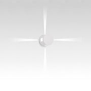 Effetto Round Outdoor Wall Light Wall Lights Artemide 4 Narrow Beams White 