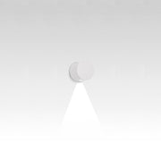 Effetto Round Outdoor Wall Light Wall Lights Artemide 1 Large Beam White 