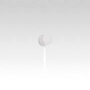 Effetto Round Outdoor Wall Light Wall Lights Artemide 1 Narrow Beam White 