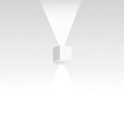 Effetto Square Outdoor Wall Light Outdoor Lighting Artemide 2 Large Beams White 