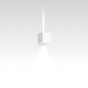 Effetto Square Outdoor Wall Light Outdoor Lighting Artemide 1 Narrow+1 Large Beam White 