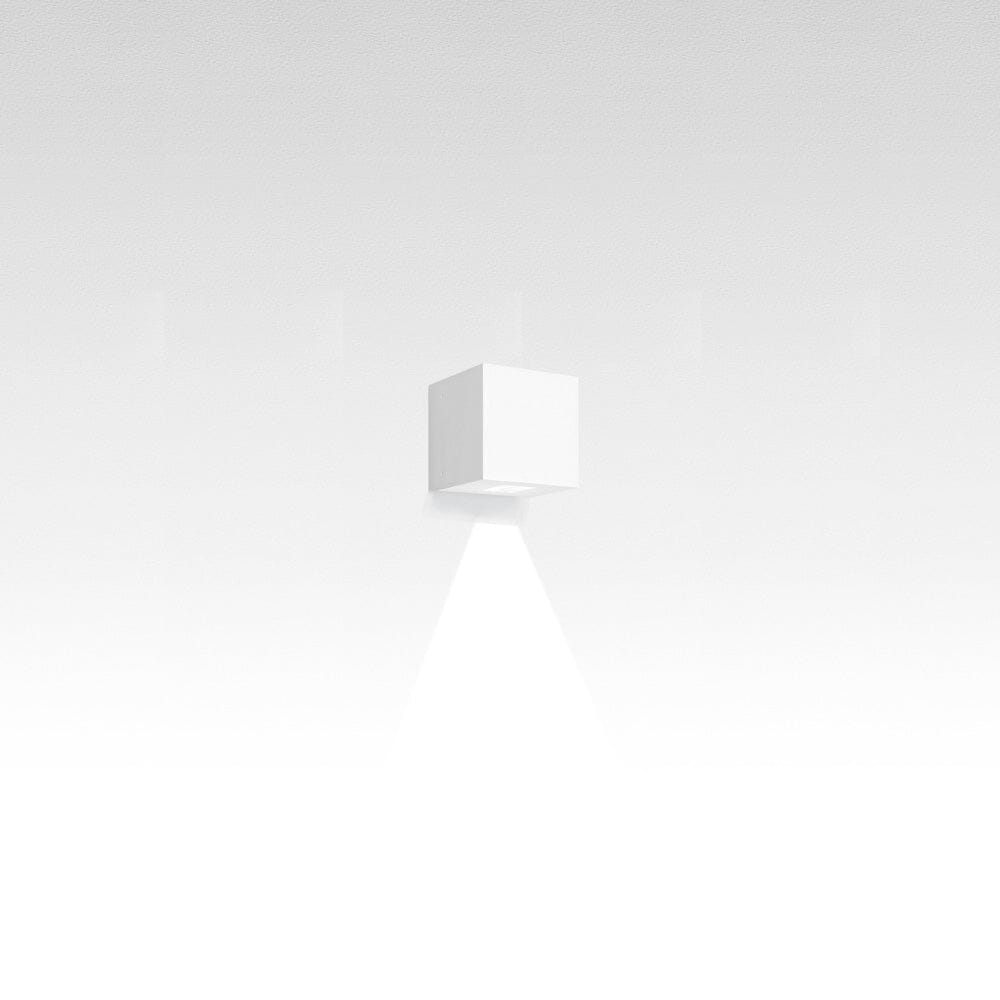 Effetto Square Outdoor Wall Light Outdoor Lighting Artemide 1 Large Beam White 