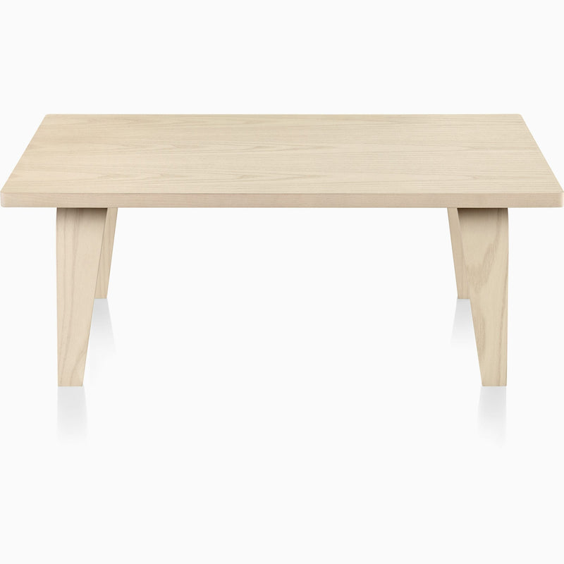 Eames Rectangular Coffee Table / Veneer Top with Veneer Edge Coffee Tables herman miller 