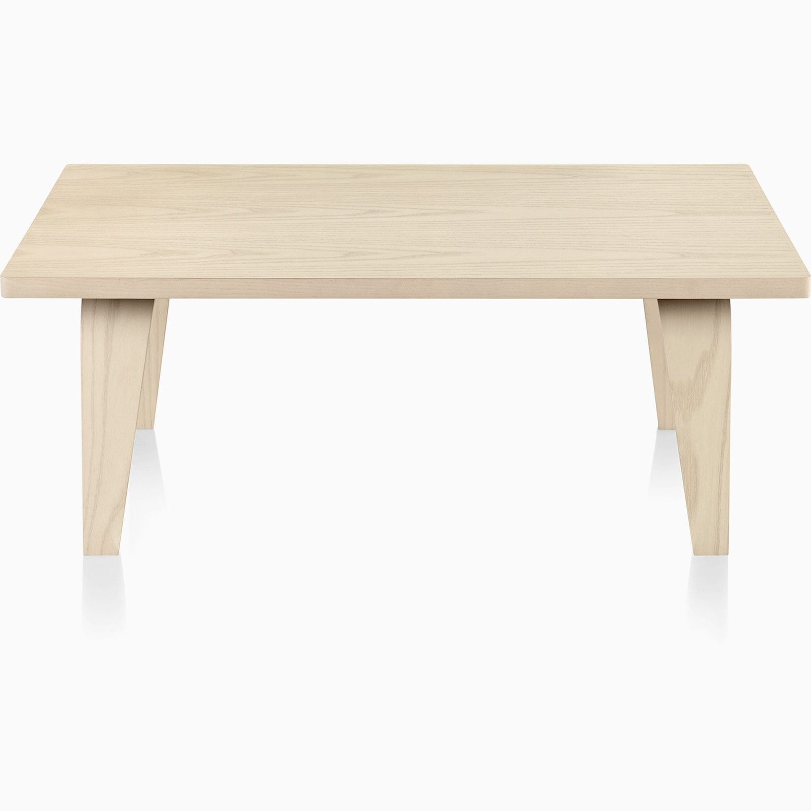 Eames Rectangular Coffee Table / Veneer Top with Veneer Edge Coffee Tables herman miller 