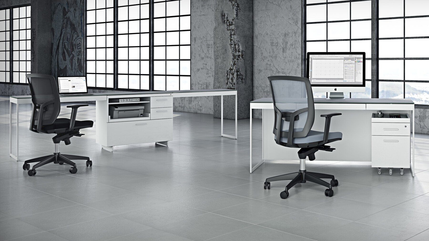 Centro Return 6402 Desk's BDI 