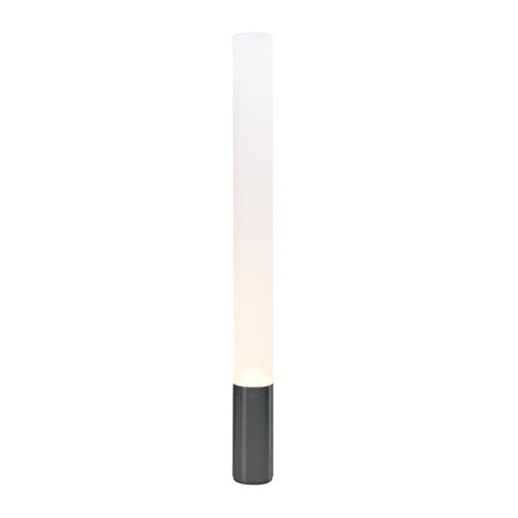 Elise Floor Lamp Floor Lamps Pablo 48" Frosted white shade / Black base 