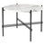 TS Round Coffee Table - Marble Top Tables Gubi Polished Steel White Carrara Marble Small: Dia 21.7"