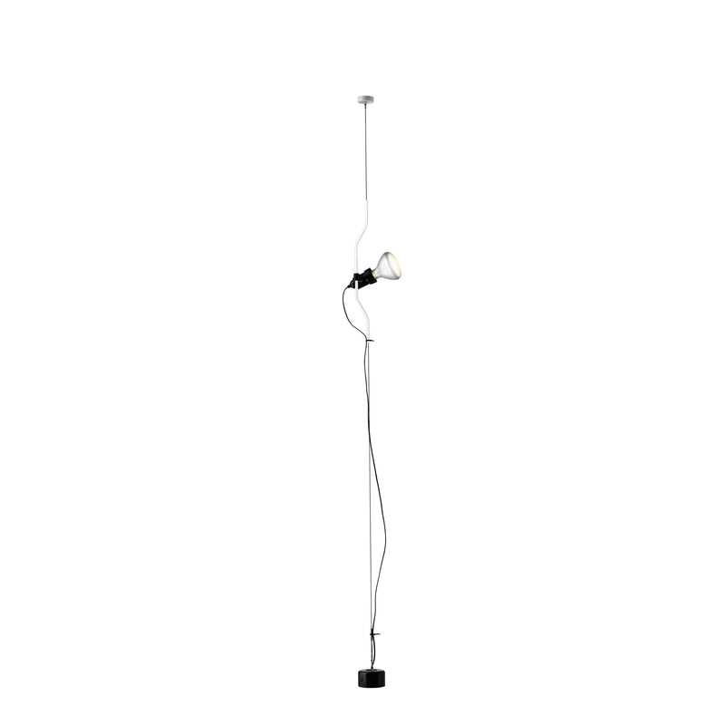 Parentesi Pendant Ceiling Lamp pendant Lamps Flos White 