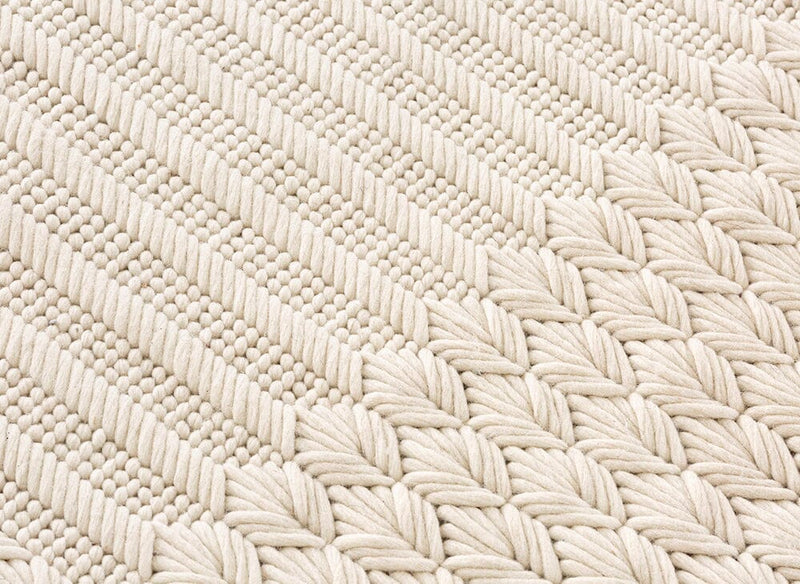 Chaddar Rug Pouf Gan 