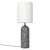 Gravity Floor Lamp - XL High Floor Lamps Gubi White shade Grey Marble 