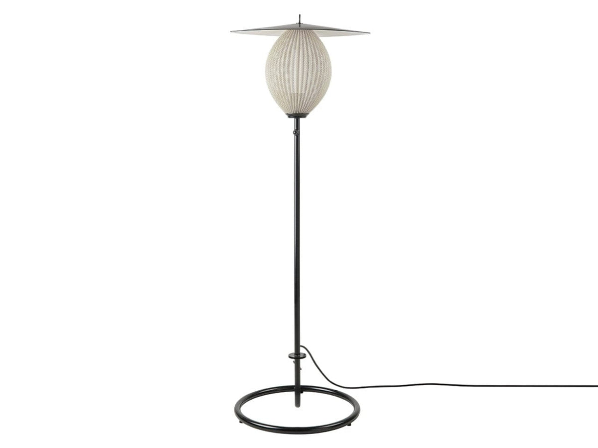 Satellite Outdoor Floor Lamp Lighting Gubi Cream White Semi Matt 