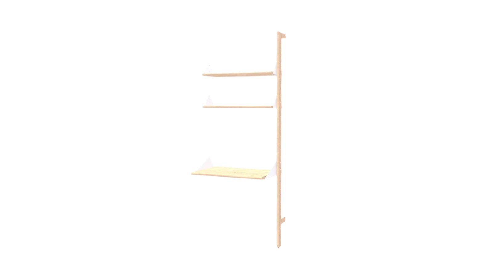 Branch Desk Shelving Unit Add-On Shelves Gus Modern 