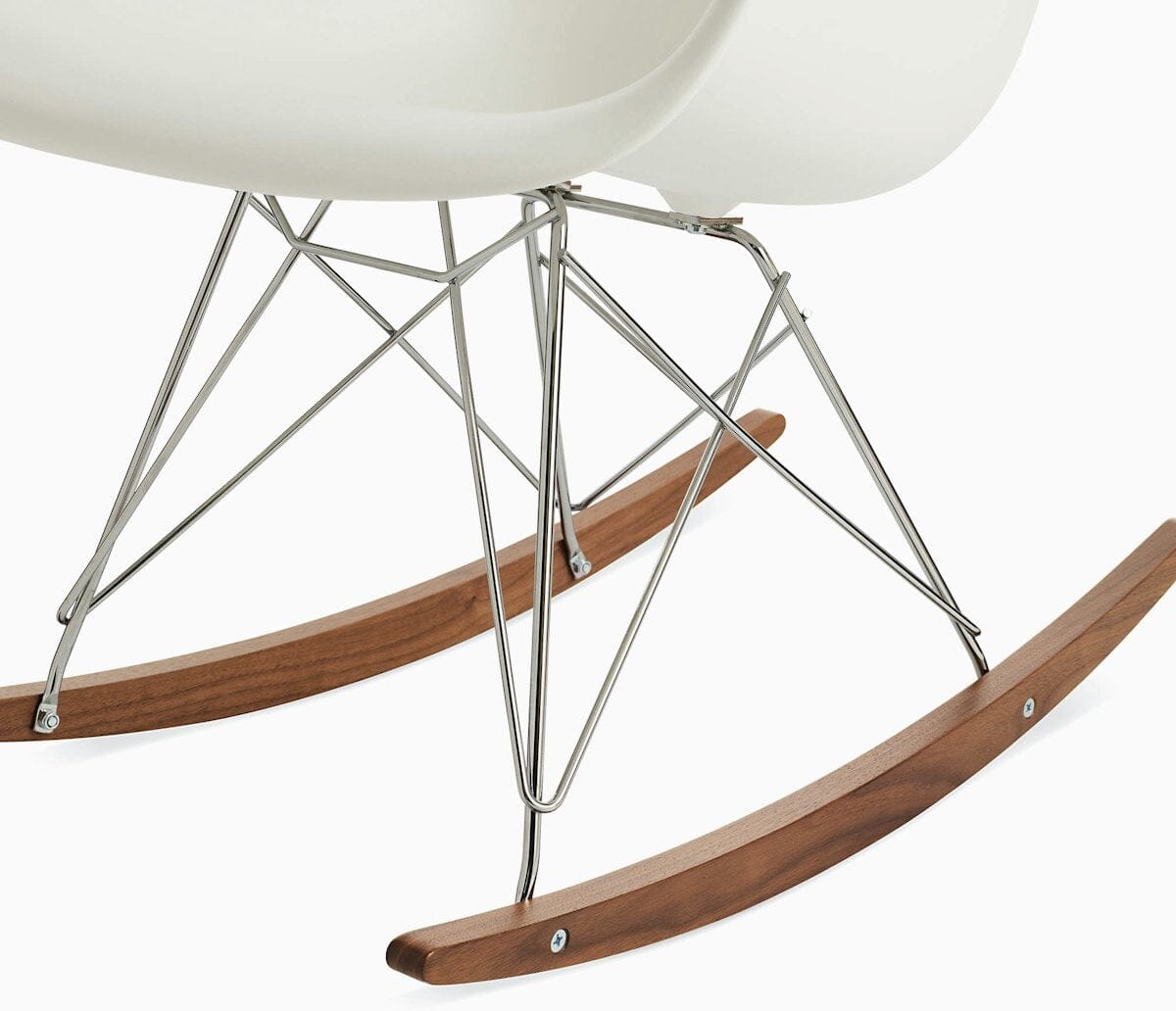 Eames Molded Plastic Armchair Rocker rocking chairs herman miller 