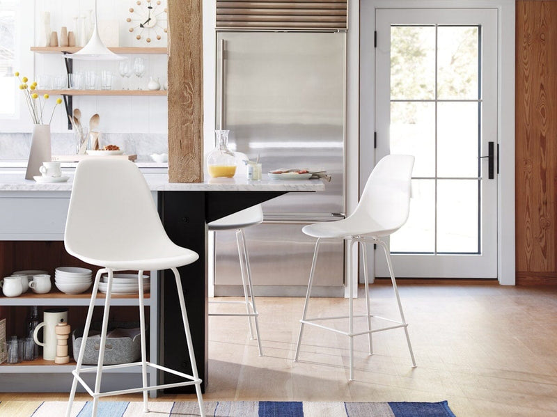 Eames Molded Plastic Counter Stool bar seating herman miller 