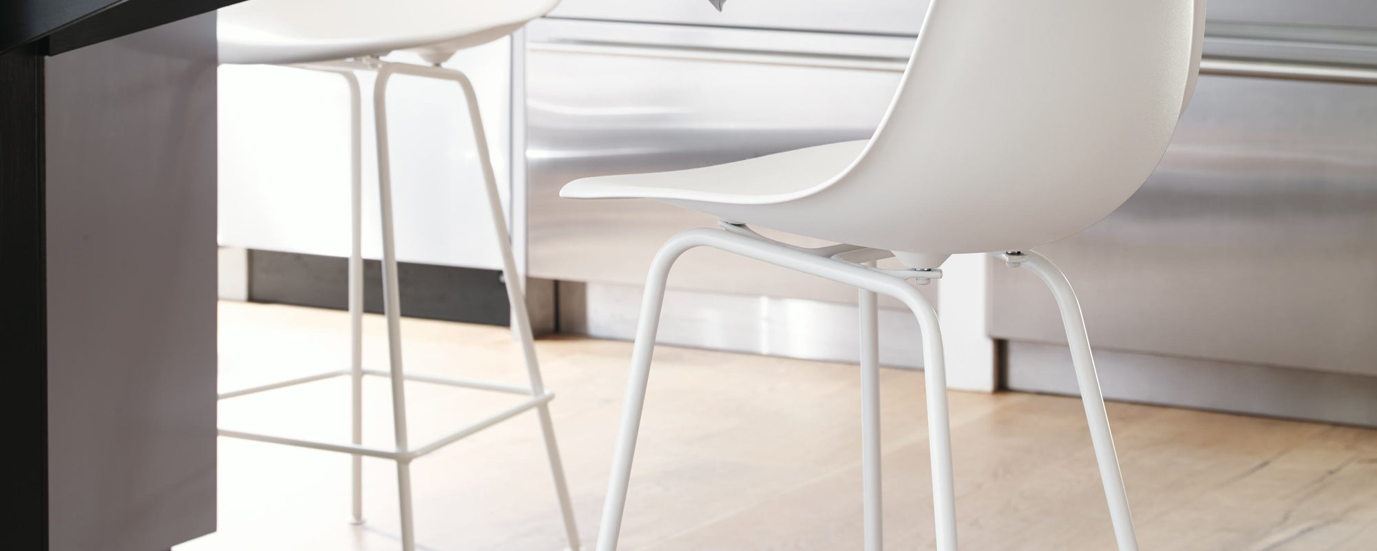 Eames Molded Plastic Counter Stool