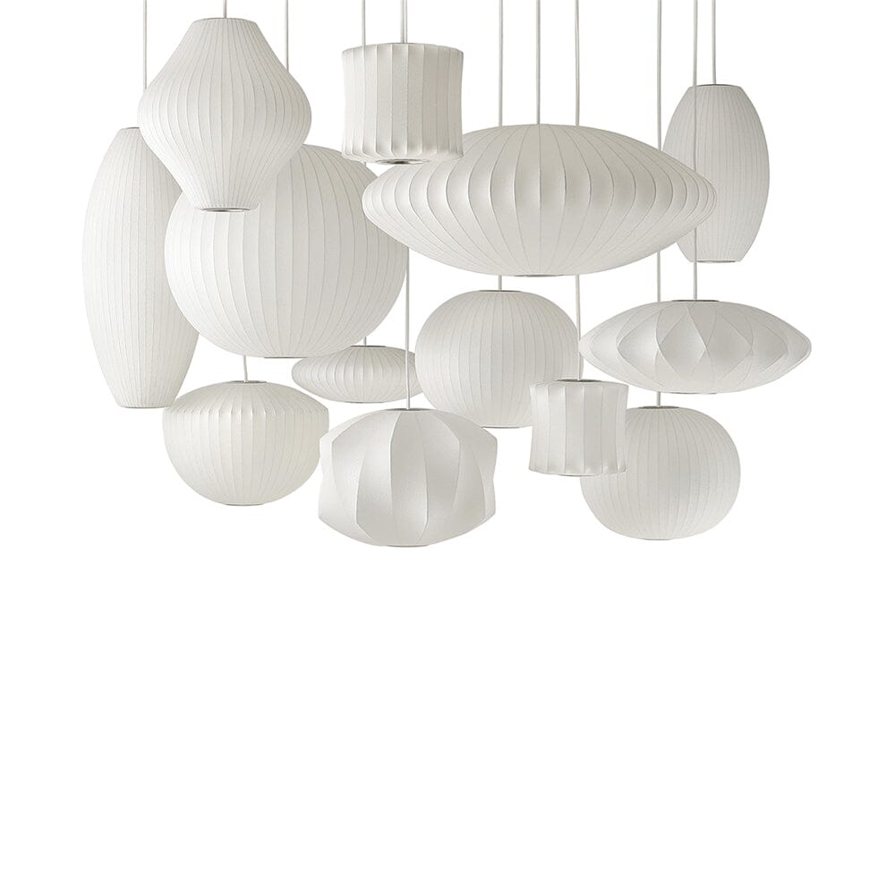 Nelson Pear Crisscross Bubble Pendant hanging lamps herman miller 