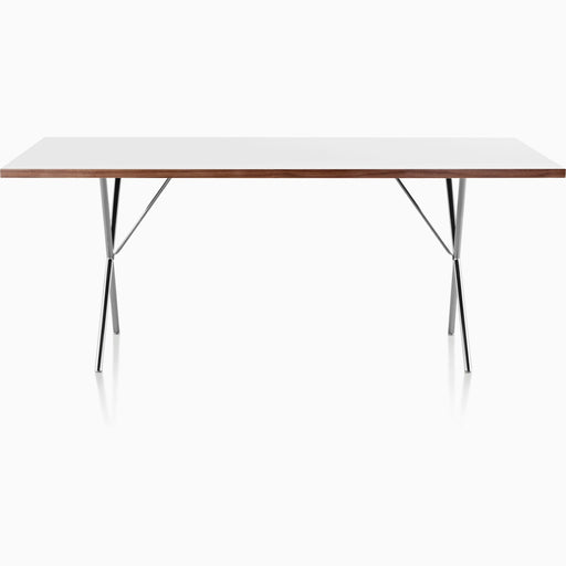 Nelson X-Leg Table with Laminate Top Dining Tables herman miller 