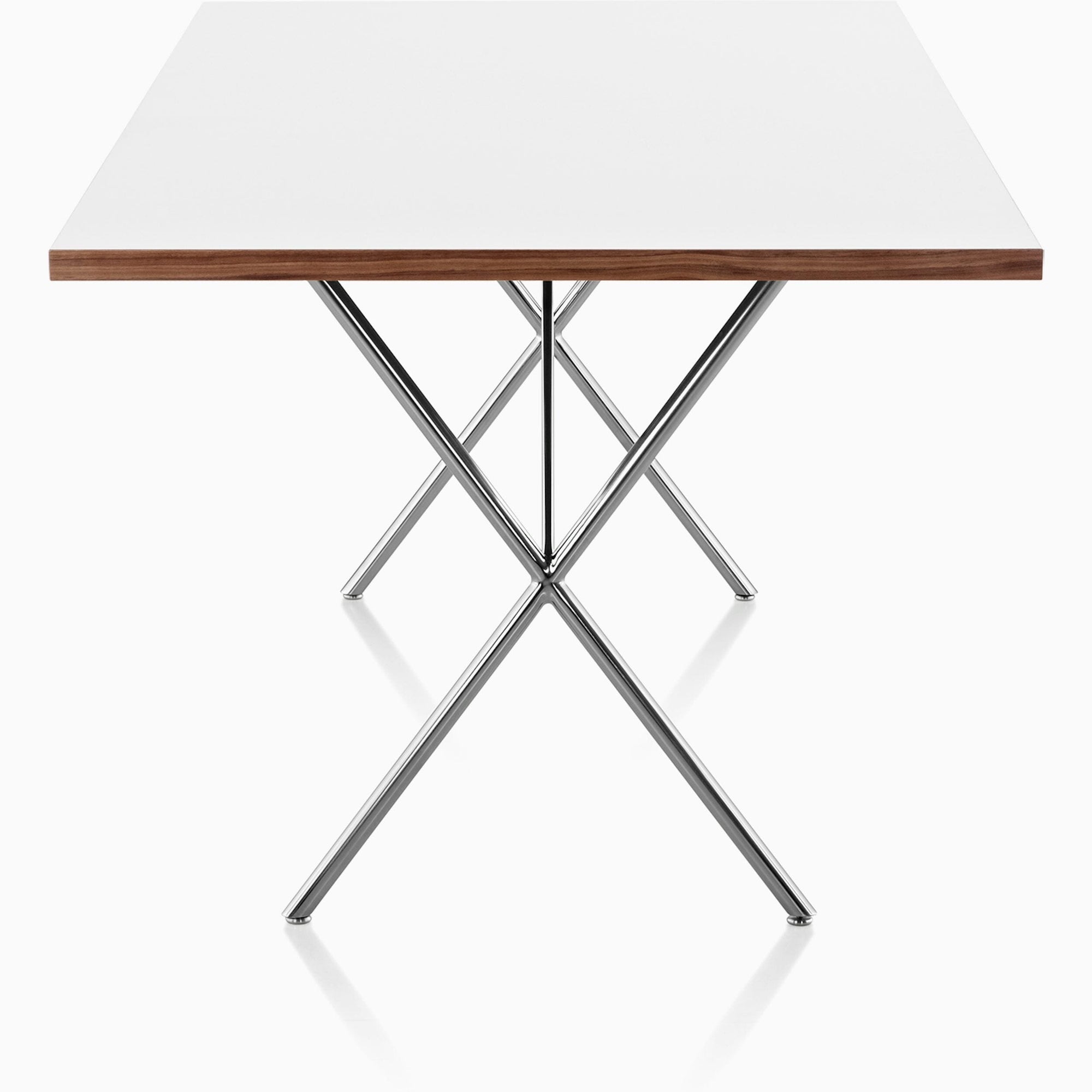 Nelson X-Leg Table with Laminate Top Dining Tables herman miller 