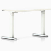 Renew Sit-to-Stand Rectangular Table with C-Foot Desk herman miller 