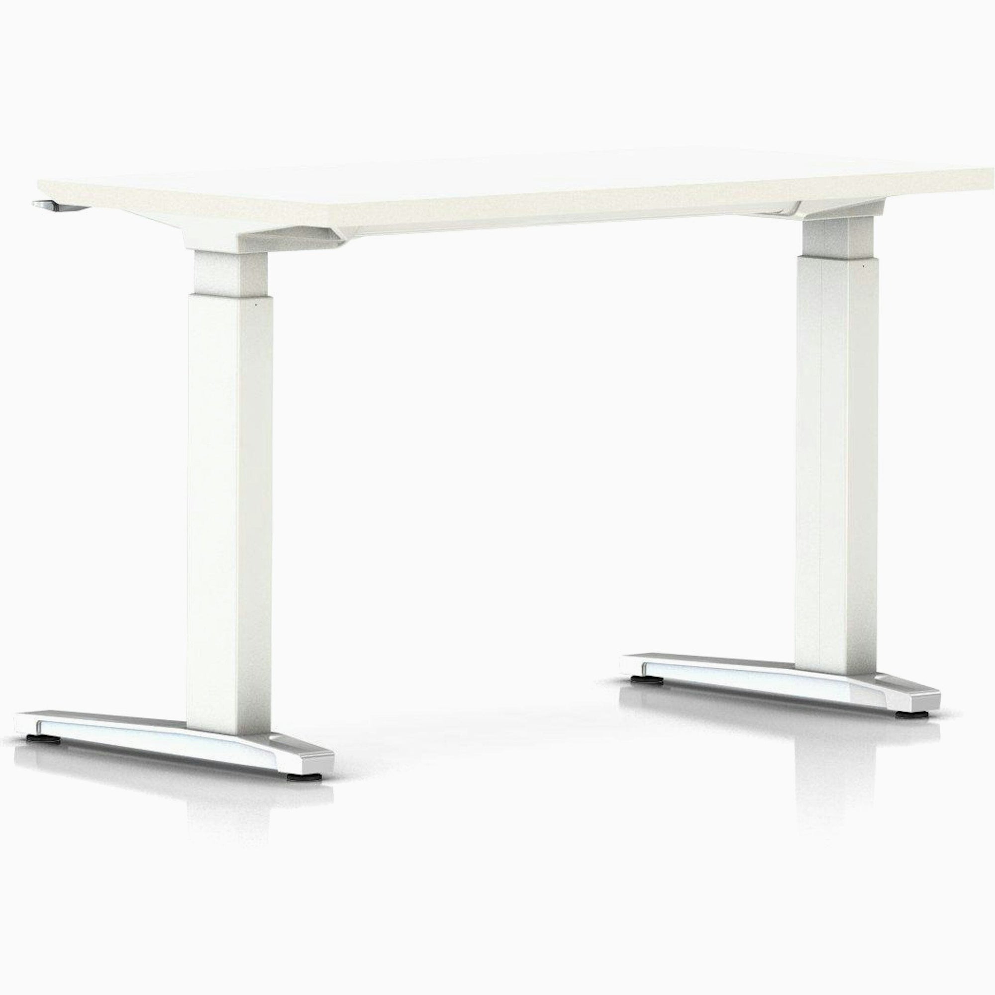 Renew Sit-to-Stand Rectangular Table with C-Foot Desk herman miller 