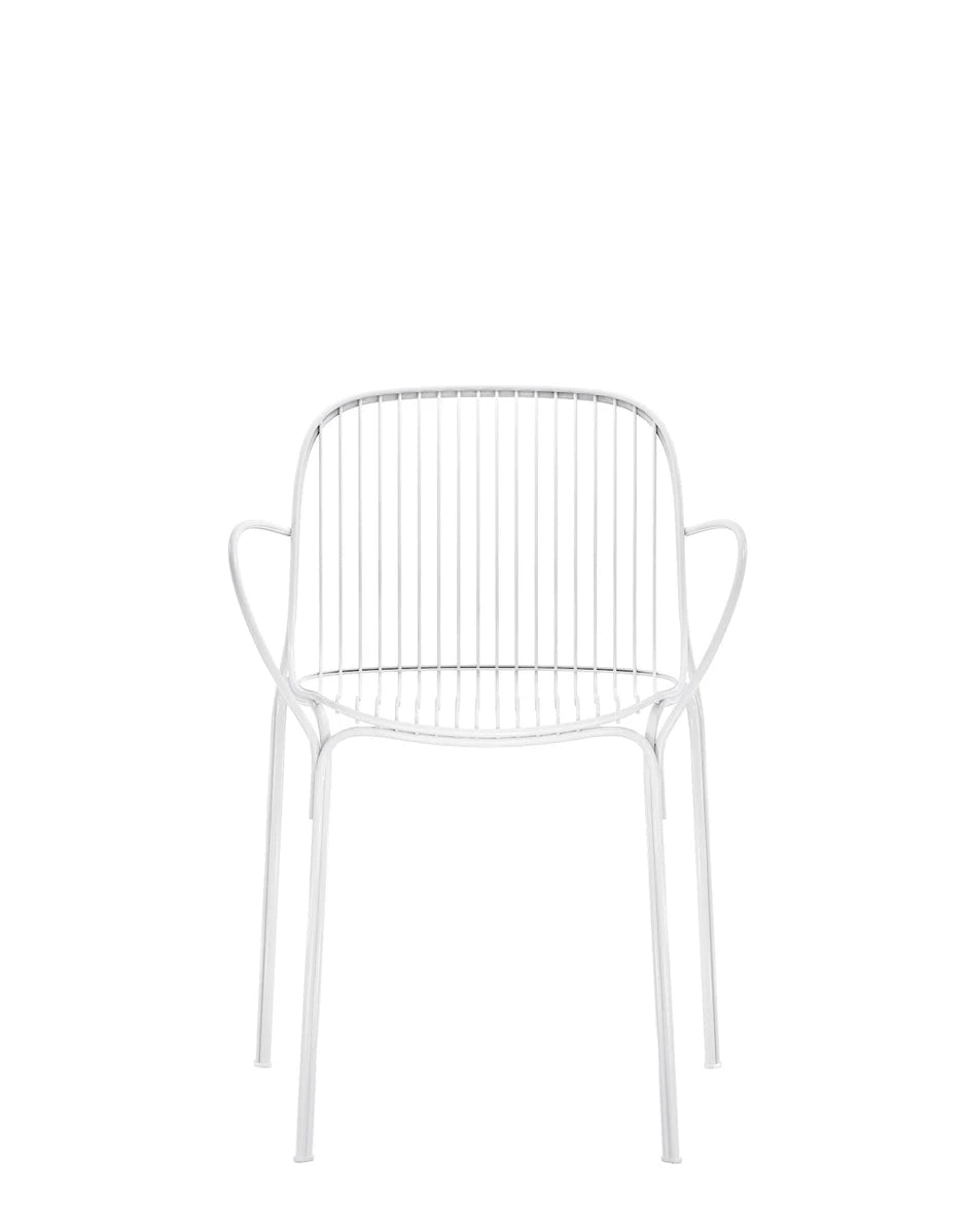 Hiray Dining Armchair Dining Chair Kartell White No Seat Cushion 