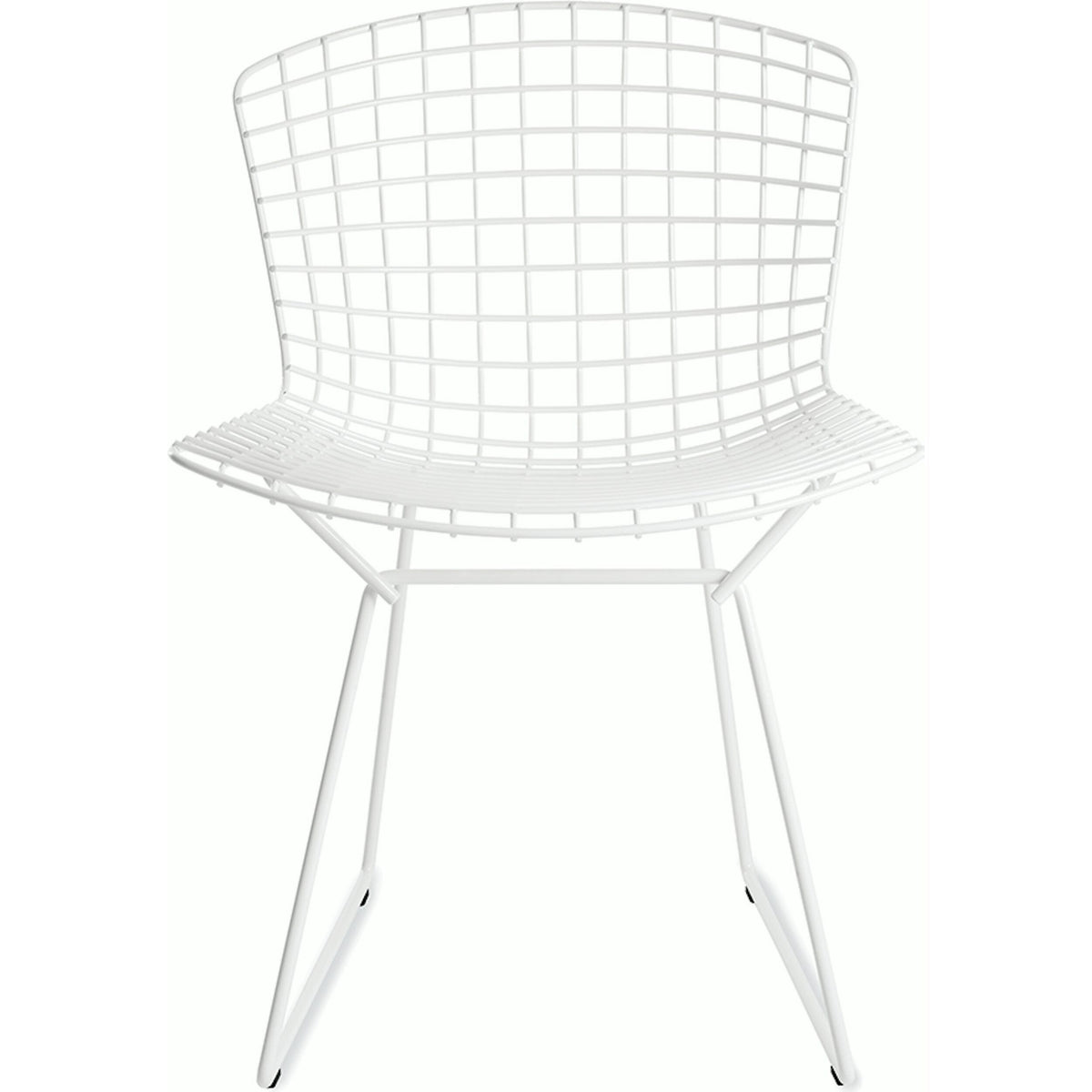 Bertoia Side Chair - Unupholstered Side/Dining Knoll White 