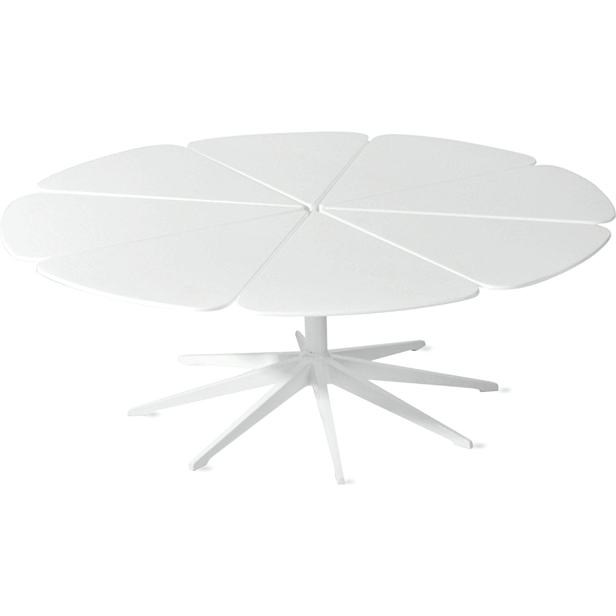 Richard Schultz Petal Coffee Table Coffee Tables Knoll White Petals White 