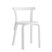 Chair 68 Chairs Artek Seat and Backrest White Lacquered / Legs White Lacquered + $80.00 