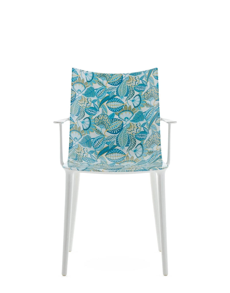 H.H.H. Dining Armchair Armchair Kartell Harvest time - white / lapis 