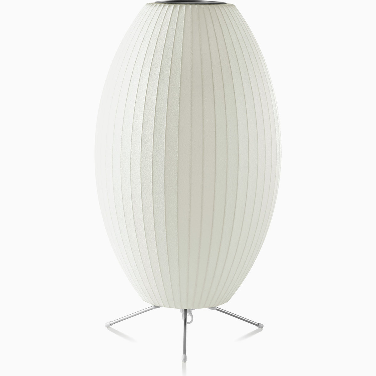 Nelson Cigar Tripod Lamp Floor Lamps herman miller Medium 